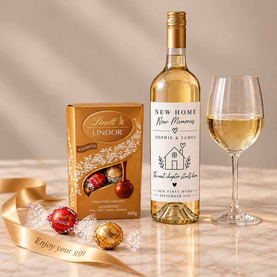 New Home Wine & Chocolates Gift