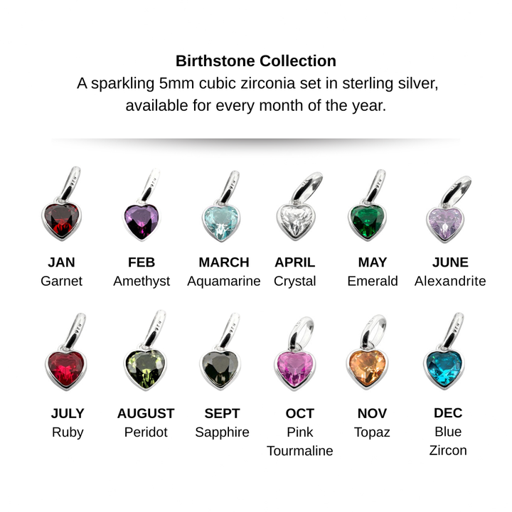 Birth Flower & Birthstone Necklace