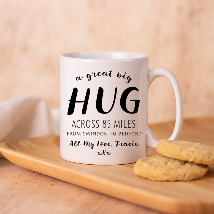 Miles Apart Close at Heart - Across the Gift Mug