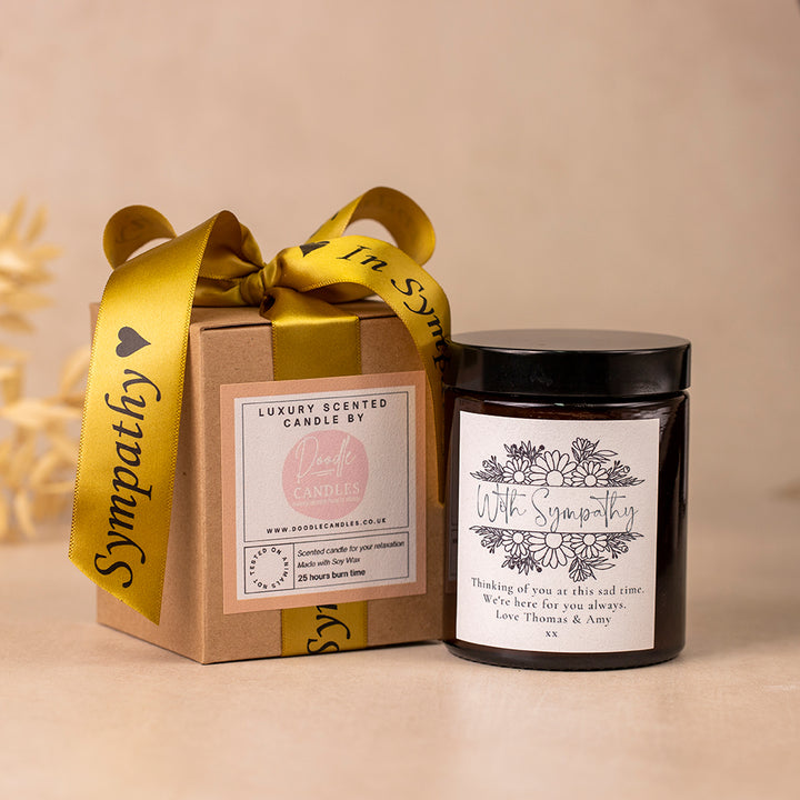With Sympathy Gift Box - Footprints On Our Hearts