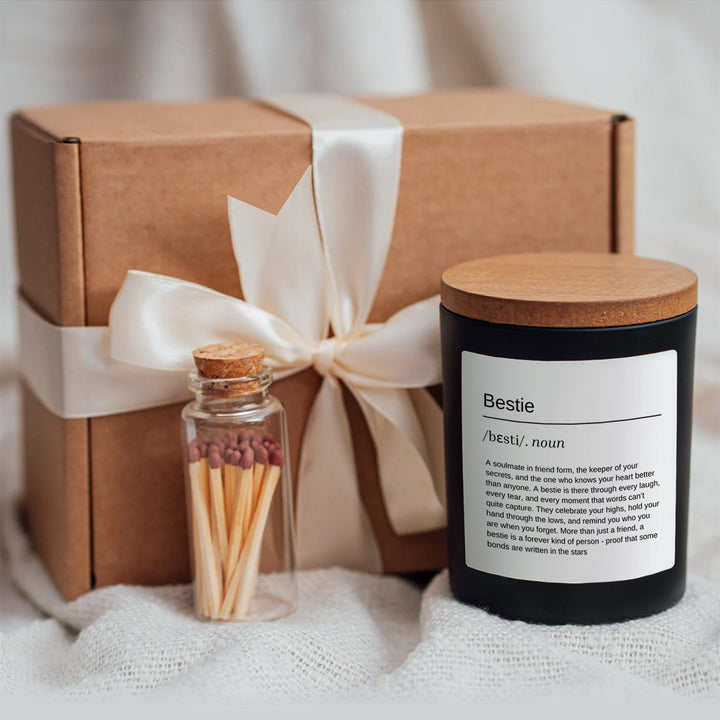 Bestie Definition Gift Box with Scented Candle
