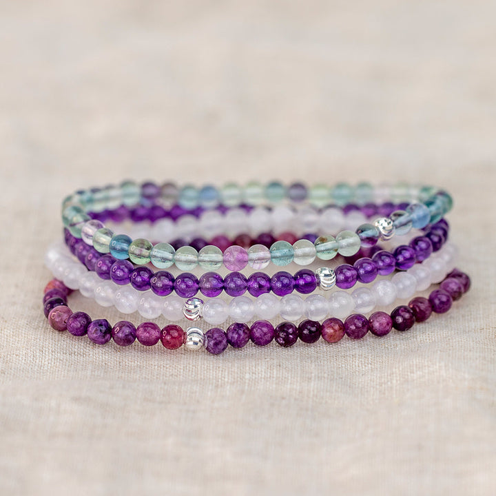 Crown Chakra Bracelet Set - Djuna Studios