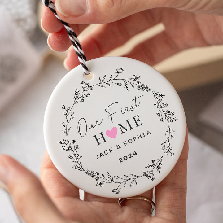 Our First Home Keepsake Ceramic