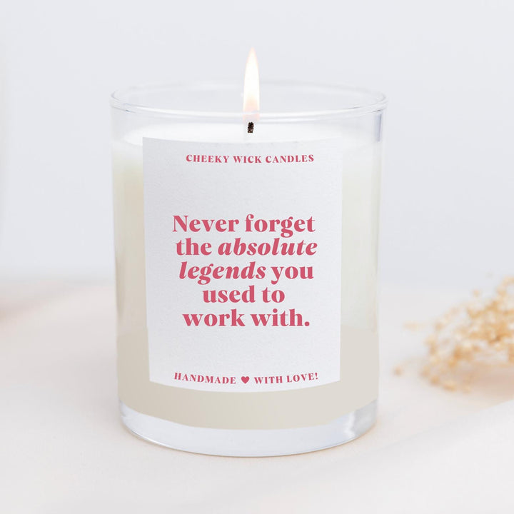 Never Forget the Absolute Legends You Used to Work With Candle