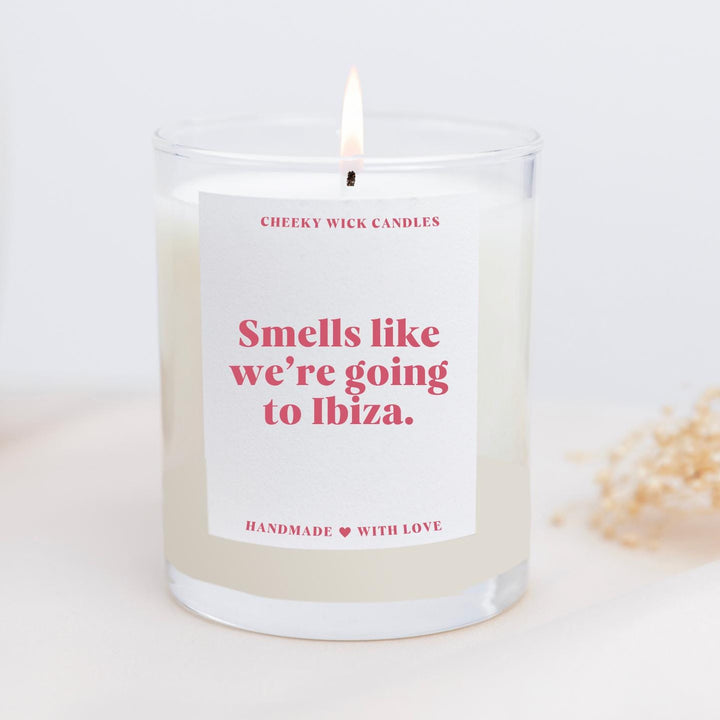 Smells Like We're Going to Ibiza Holiday Reveal Candle
