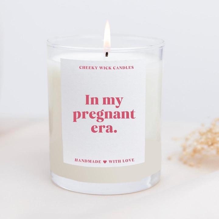 In My Pregnant Era Candle Gift for Her