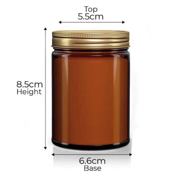 Sunstone Crystal Candle – Joy & Confidence