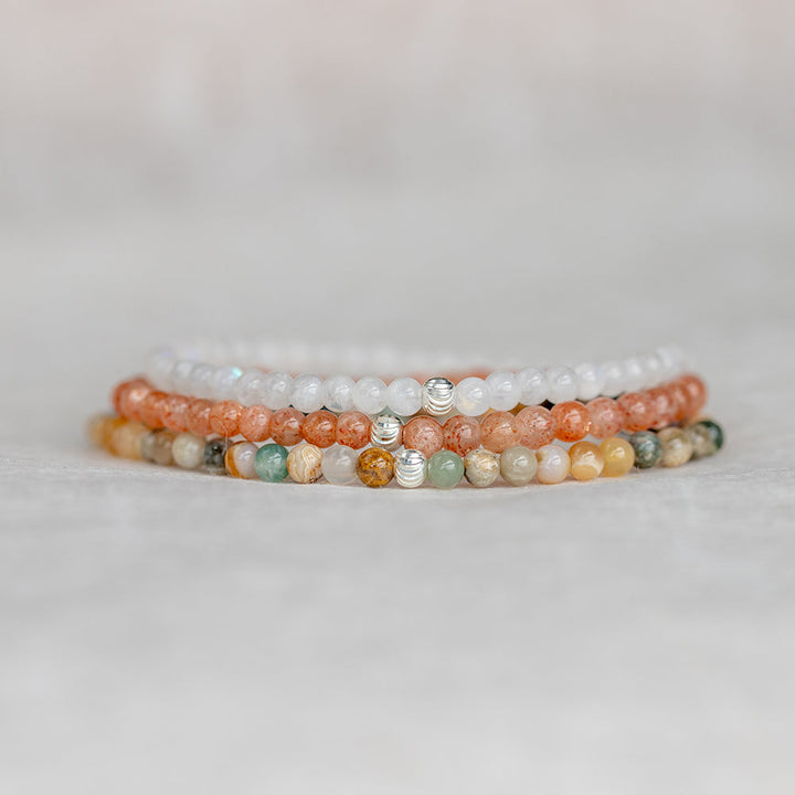 Joy and Happiness Bracelet Set - Djuna Studios