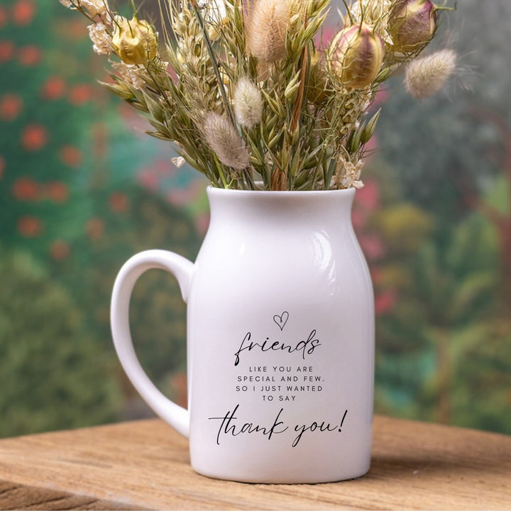 Thank You Gift Box with Vase and Flowers